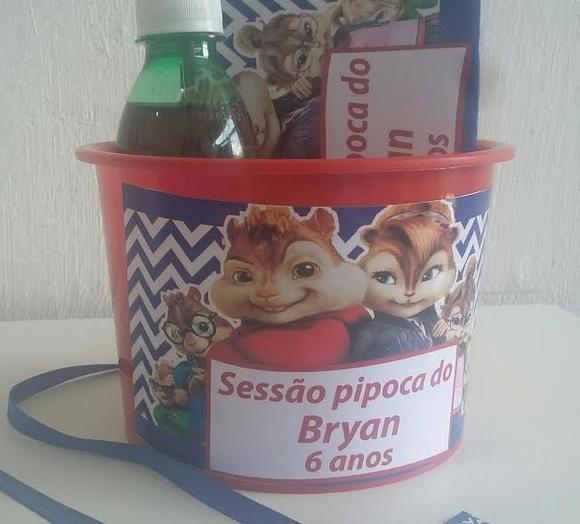 Kit Cinema Person. Alvin e os Esquilos