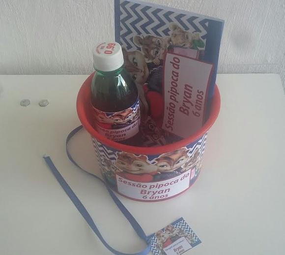 Kit Cinema Person. Alvin e os Esquilos