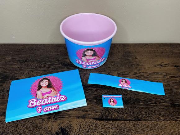 Kit Cinema Personalizado Barbie