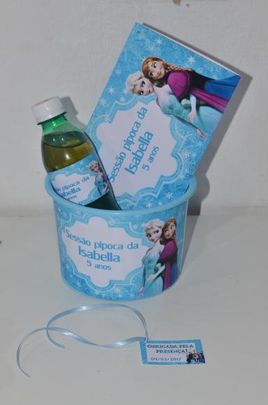 Kit Cinema Personalizado Frozen