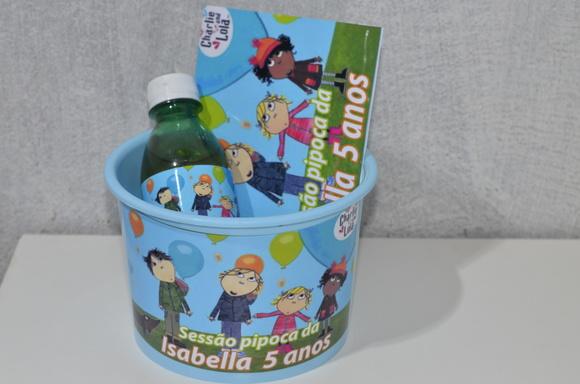 Kit Cinema Personalizado Charlie e Lola