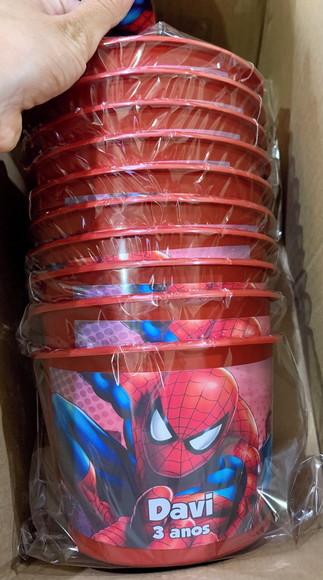 Kit Cinema Personalizado Homem Aranha