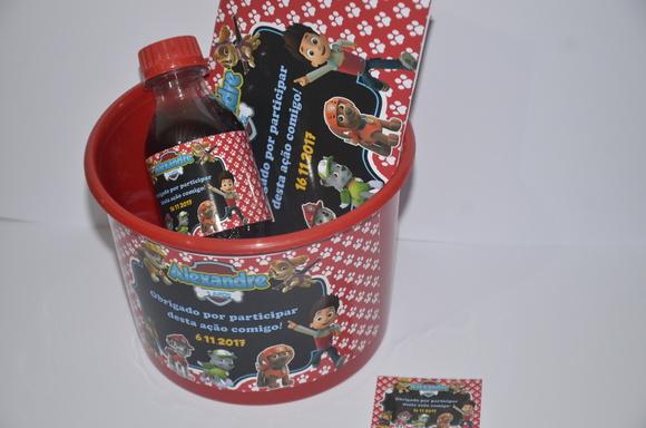 Kit Cinema Personalizado Patrulha Canina Atacado