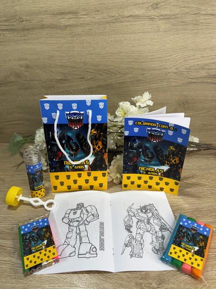 Kit Colorir / Kit Diversão com Sacola Personalizada
