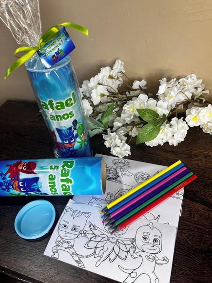 Kit Colorir no Tubo Personalizado