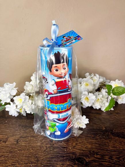 Kit Colorir no Tubo Personalizado Patrulha Canina