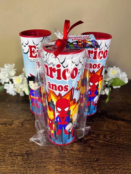 Kit Colorir no Tubo Personalizado Vingadores