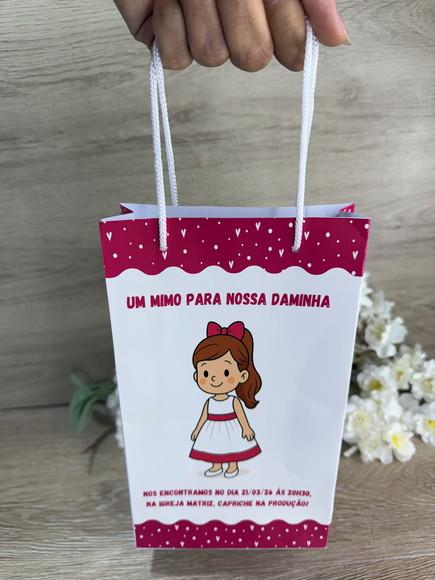 Kit com Estojo de Pintura para Daminha e Pajem Casamento
