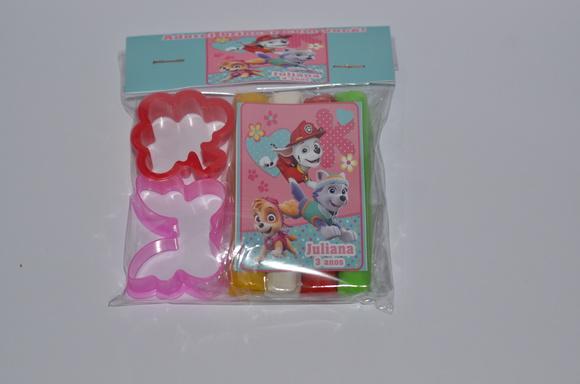 Kit Massinha e Cortadores Patrulha Canina