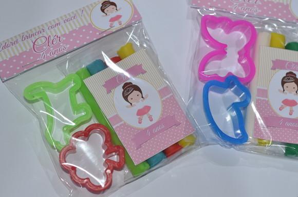 Kit Massinha e Moldes Bailarina