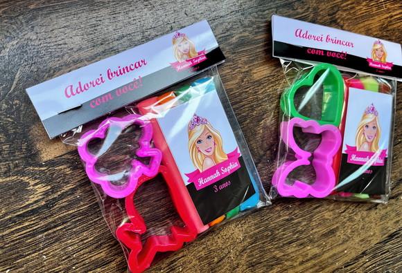 Kit Massinha e Moldes Barbie