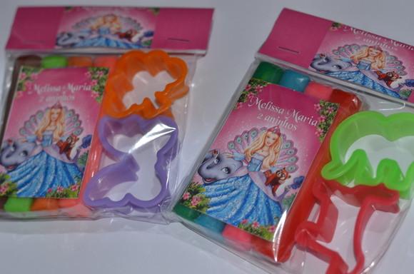 Kit Massinha e Moldes Barbie