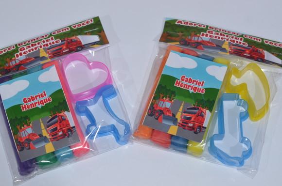 Kit Massinha e Moldes Caminhão