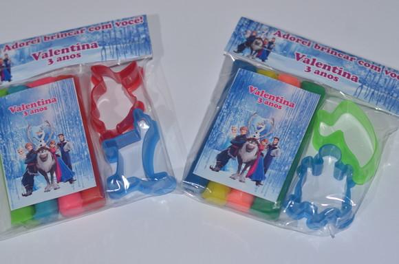 Kit Massinha e Moldes Frozen