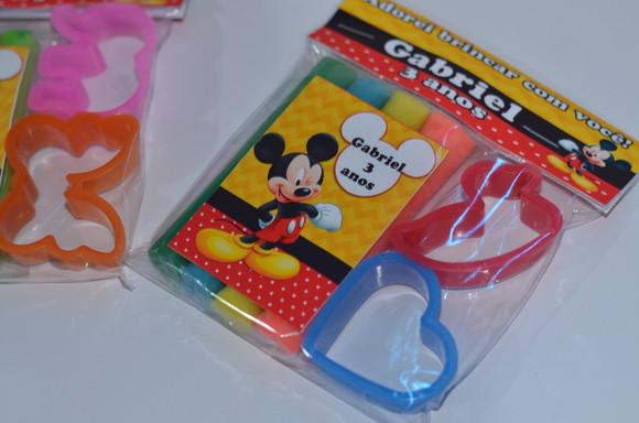 Kit Massinha e Moldes Mickey