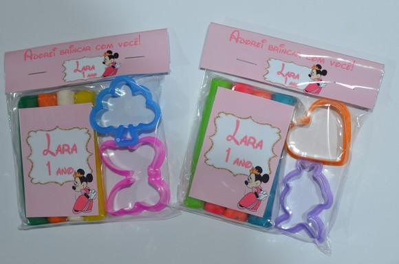 Kit Massinha e Moldes Minnie Princesa