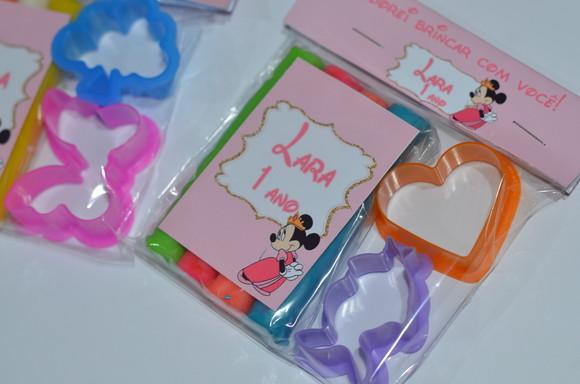 Kit Massinha e Moldes Minnie Princesa