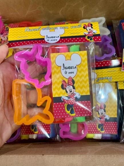 Kit Massinha e Moldes Minnie