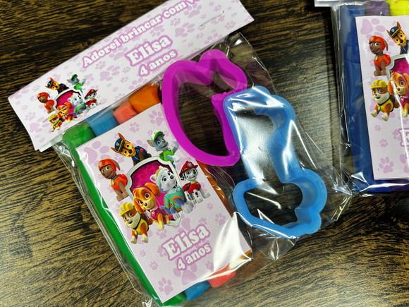Kit Massinha e Moldes Patrulha Canina