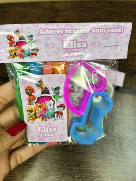 Kit Massinha e Moldes Patrulha Canina