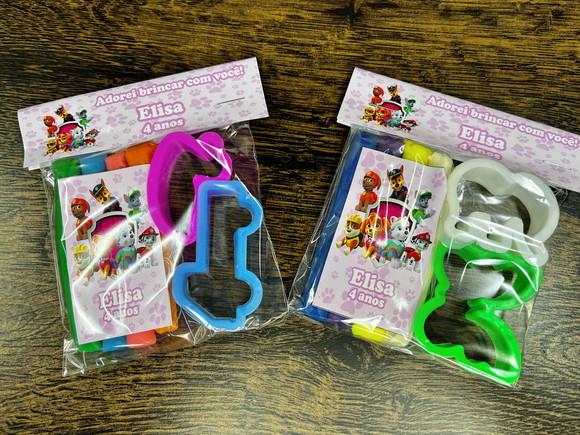 Kit Massinha e Moldes Patrulha Canina