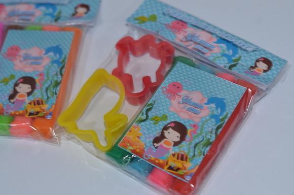 Kit Massinha e Moldes Sereia