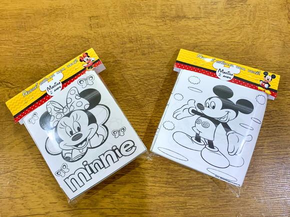 Kit Massinha, Giz de Cera e Bolha de Sabão Minnie e Mickey
