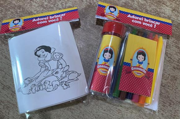 Kit Massinha, Giz de Cera e Bolinha de Sabão Atacado