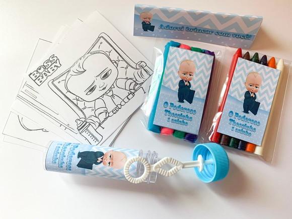 Kit Massinha, Giz de Cera e Bolinha de Sabão Poderoso Chef.