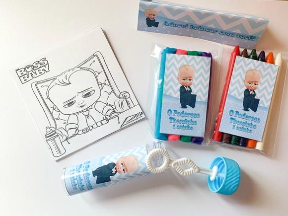 Kit Massinha, Giz de Cera e Bolinha de Sabão Poderoso Chef.