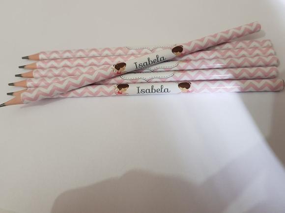 Lápis Personalizado Bailarina