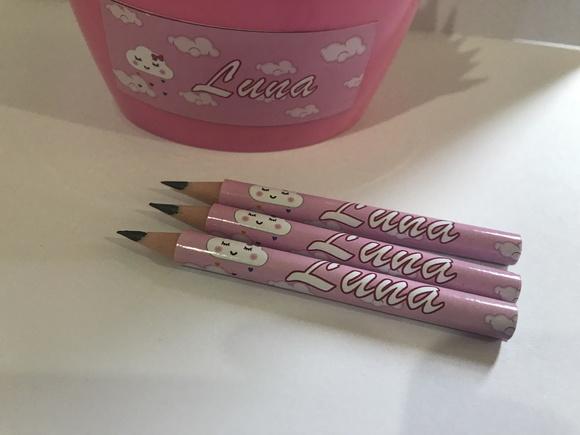 Lápis Personalizado Chuva de Amor
