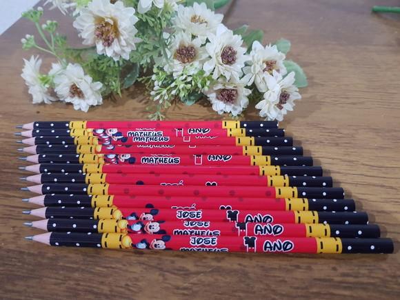 Lápis Personalizado Mickey