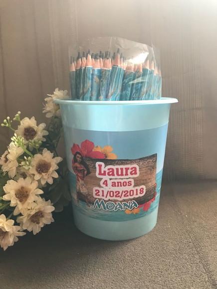 Lápis Personalizado Moana