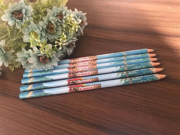 Lápis Personalizado Moana