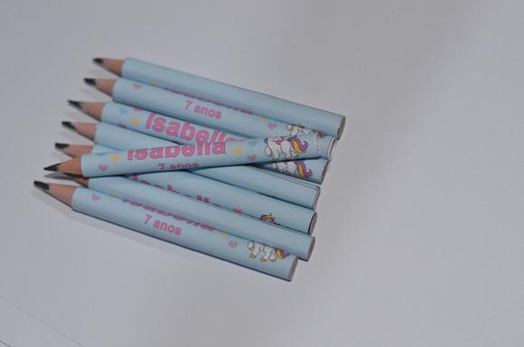 Lápis Personalizado Unicórnio Atacado
