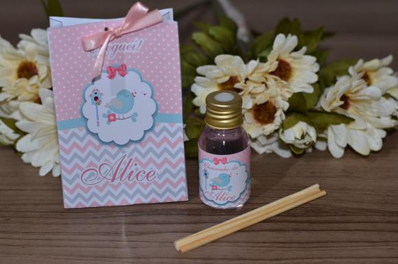 Lembrancinha Aromatizador com Sacolinha