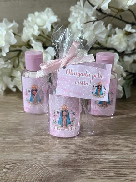 Lembrancinha Álcool Gel Santinha