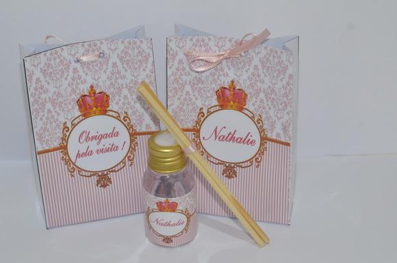 Lembrancinha Aromatizador com Sacolinha