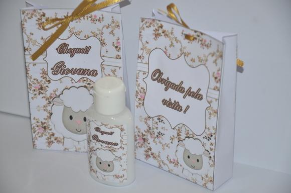 Lembrancinha Creme Hidrat. com Sacolinha