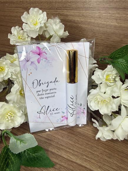 Lip Gloss com Card Personalizado 15 Anos