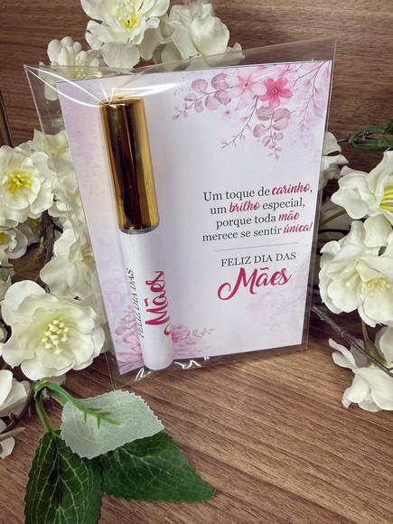 Lip Gloss com Card Personalizado Dia das Mães