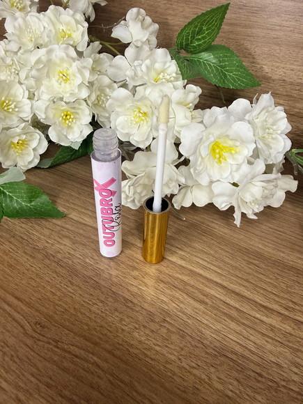 Lip Gloss com Card Personalizado Outubro Rosa