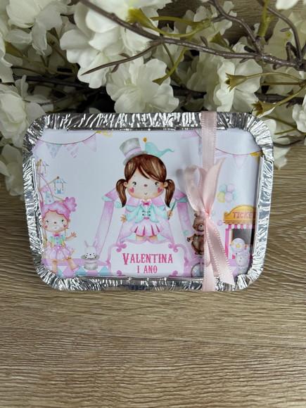 Marmitinha Personalizada 250g Circo Rosa