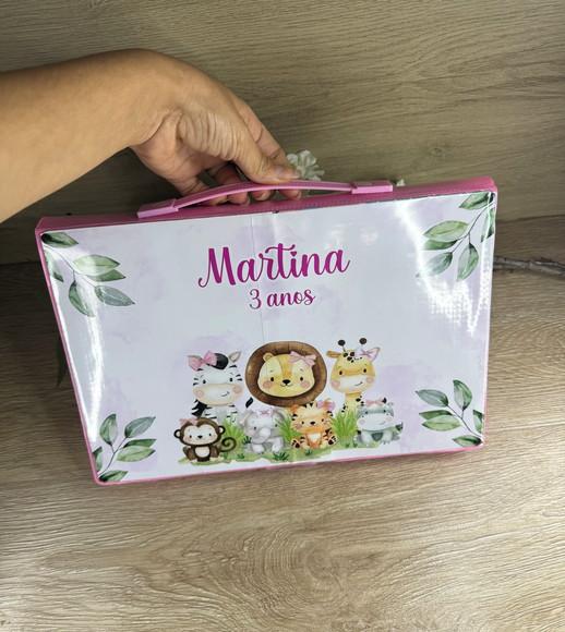 Maleta de Pintura Super Luxo Personalizada 68 Peças Safari