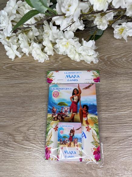 Mini Revista de Colorir Personalizada com Mini Giz de Cera