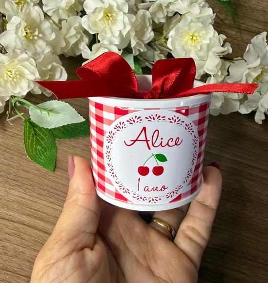 Mini Tubolata Personalizado Cereja