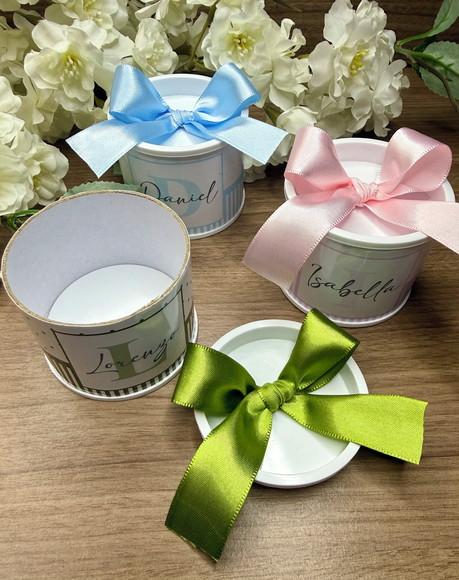 Mini Tubolata Personalizada para Maternidade/chá de Bebê