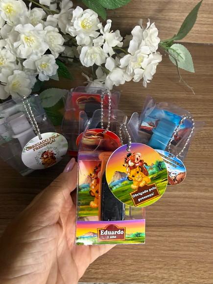 Relógio Digital Infantil com Caixinha Personalizada Rei Leão