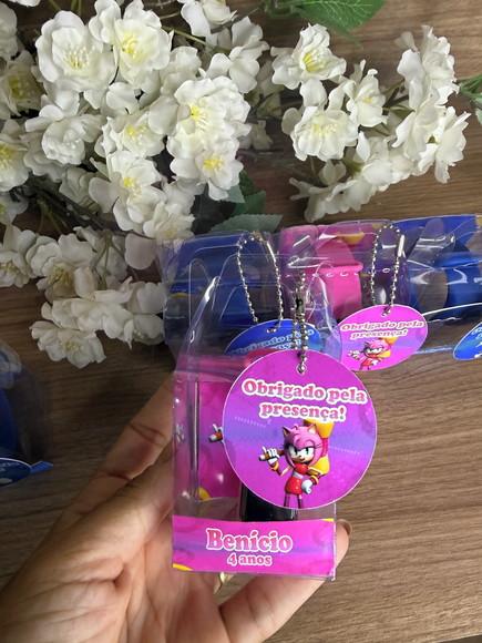 Relógio Digital Infantil com Caixinha Personalizada Sonic